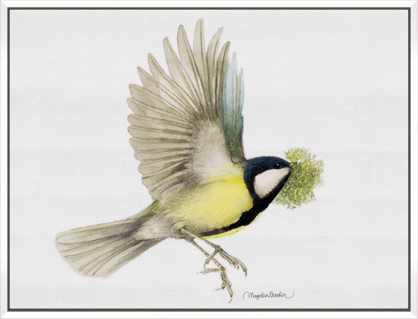 Finishing the Nest - Gallery Wrapped Canvas