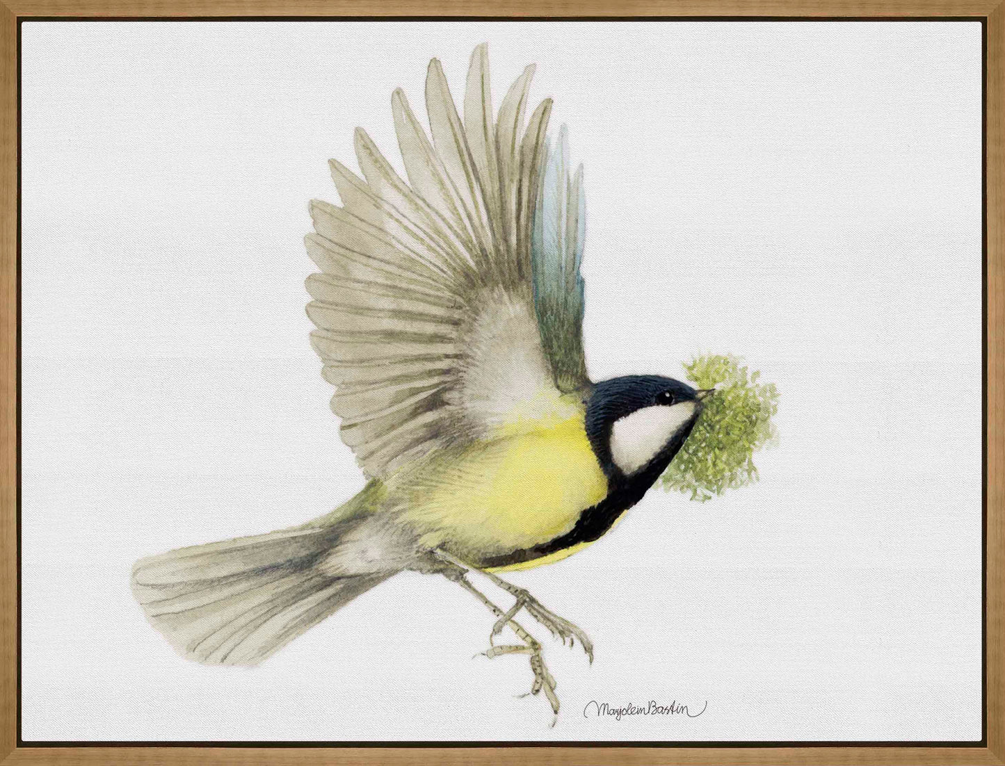 Finishing the Nest - Gallery Wrapped Canvas