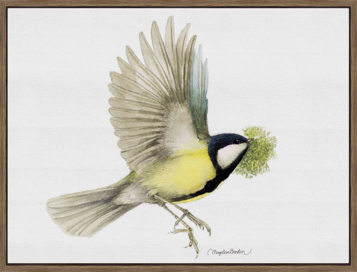 Finishing the Nest - Gallery Wrapped Canvas