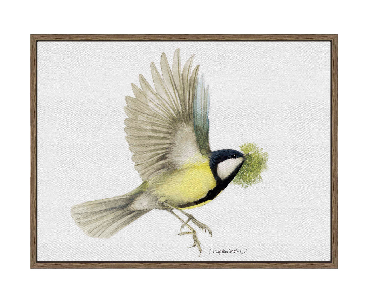 Finishing the Nest - Gallery Wrapped Canvas