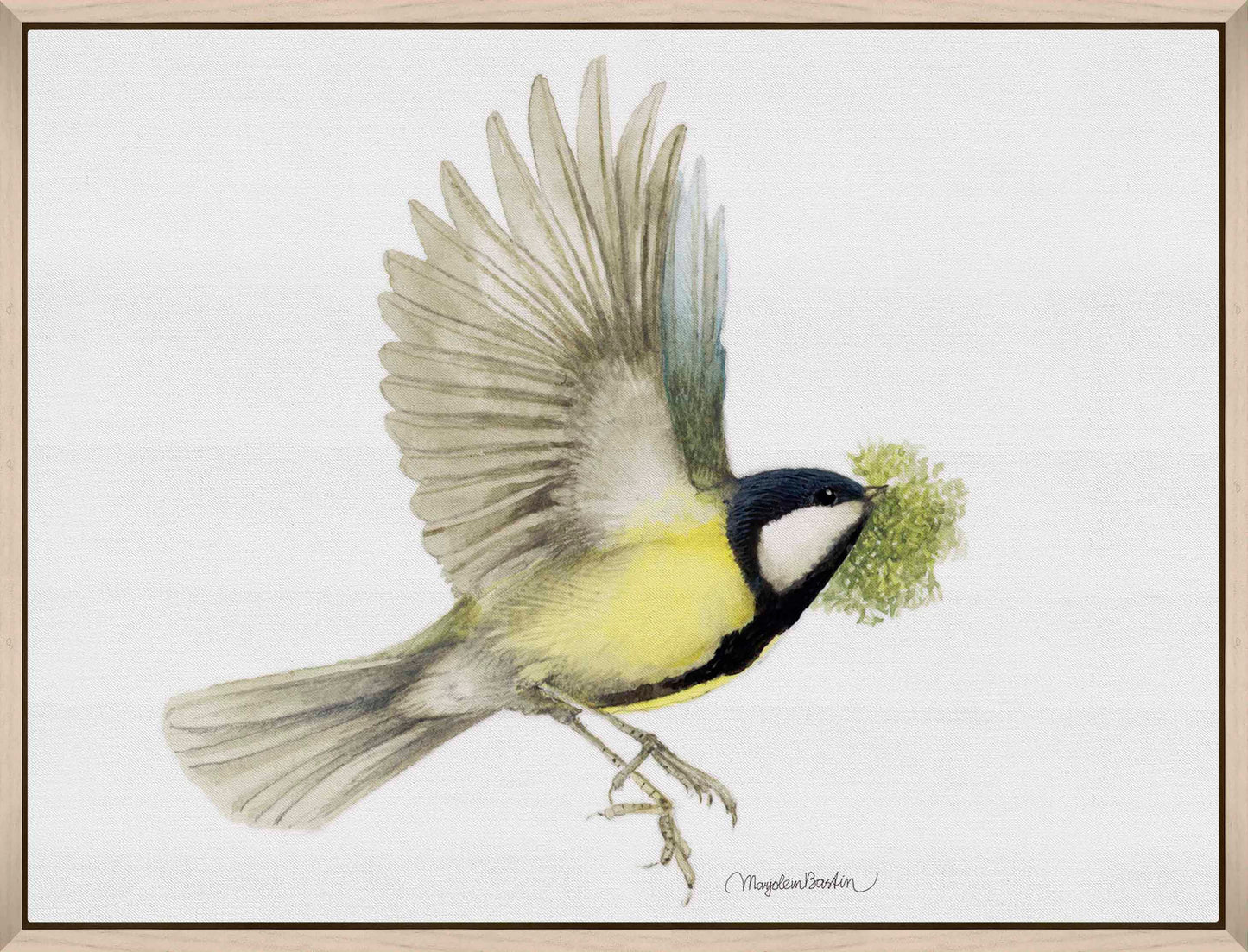 Finishing the Nest - Gallery Wrapped Canvas