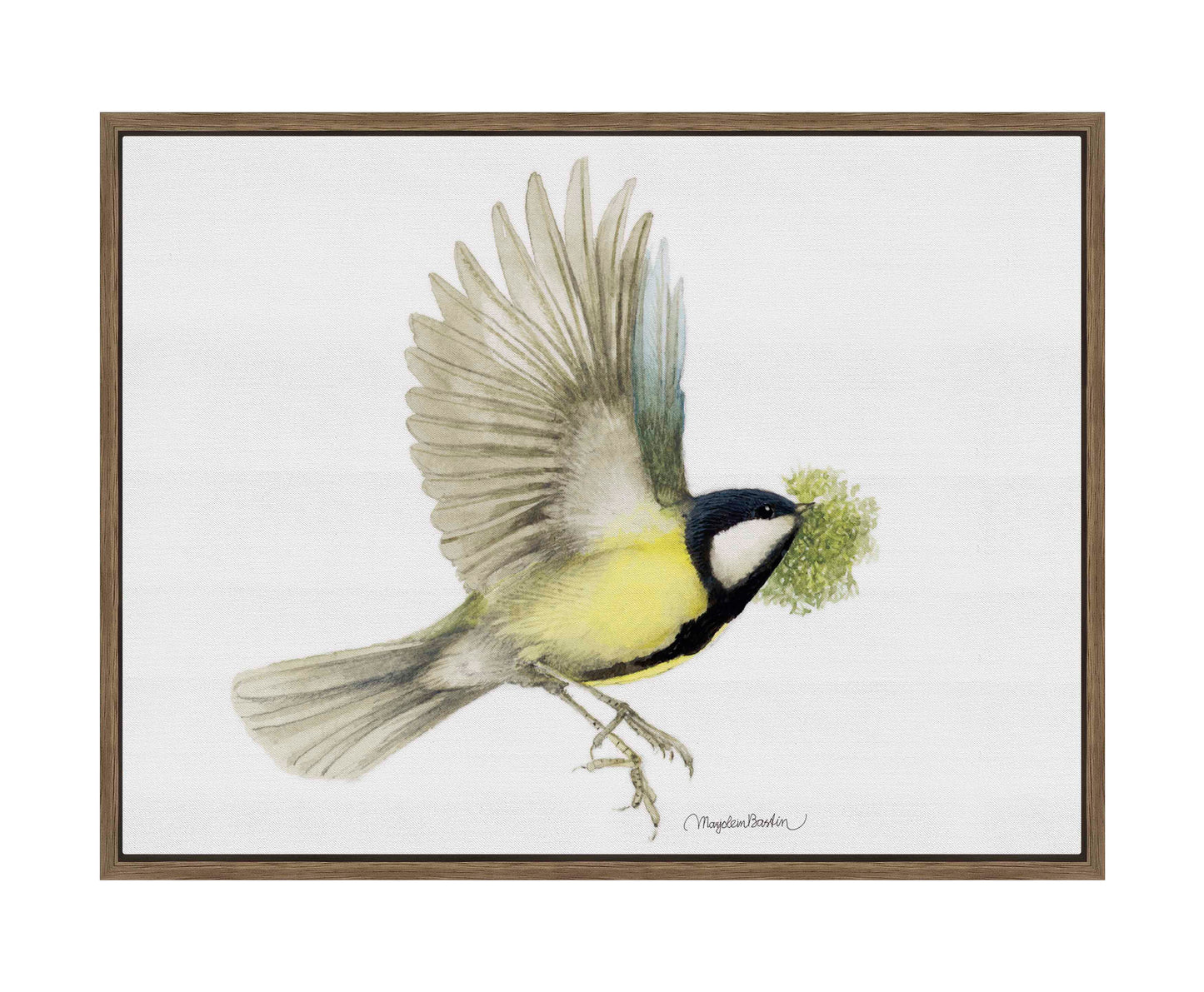 Finishing the Nest - Gallery Wrapped Canvas