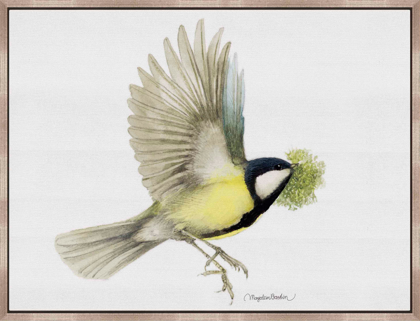 Finishing the Nest - Gallery Wrapped Canvas