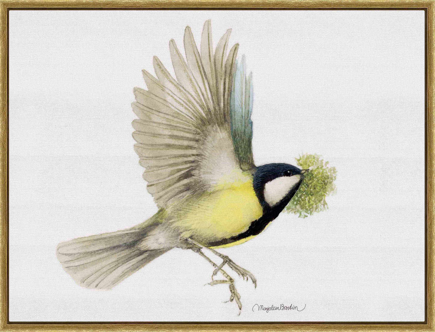 Finishing the Nest - Gallery Wrapped Canvas