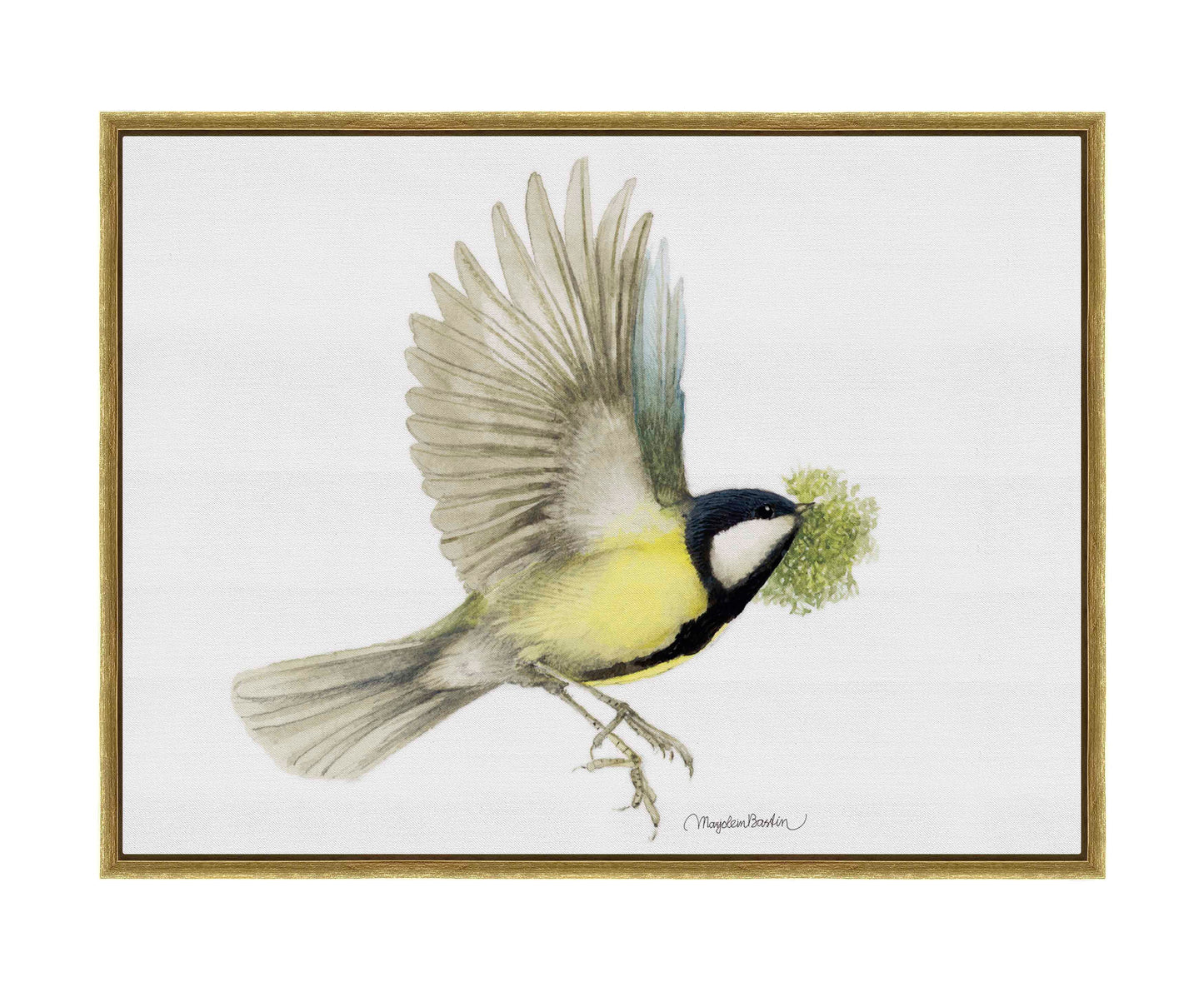 Finishing the Nest - Gallery Wrapped Canvas