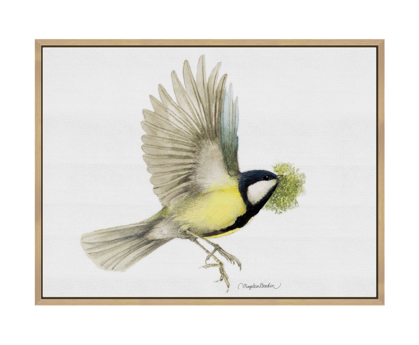 Finishing the Nest - Gallery Wrapped Canvas