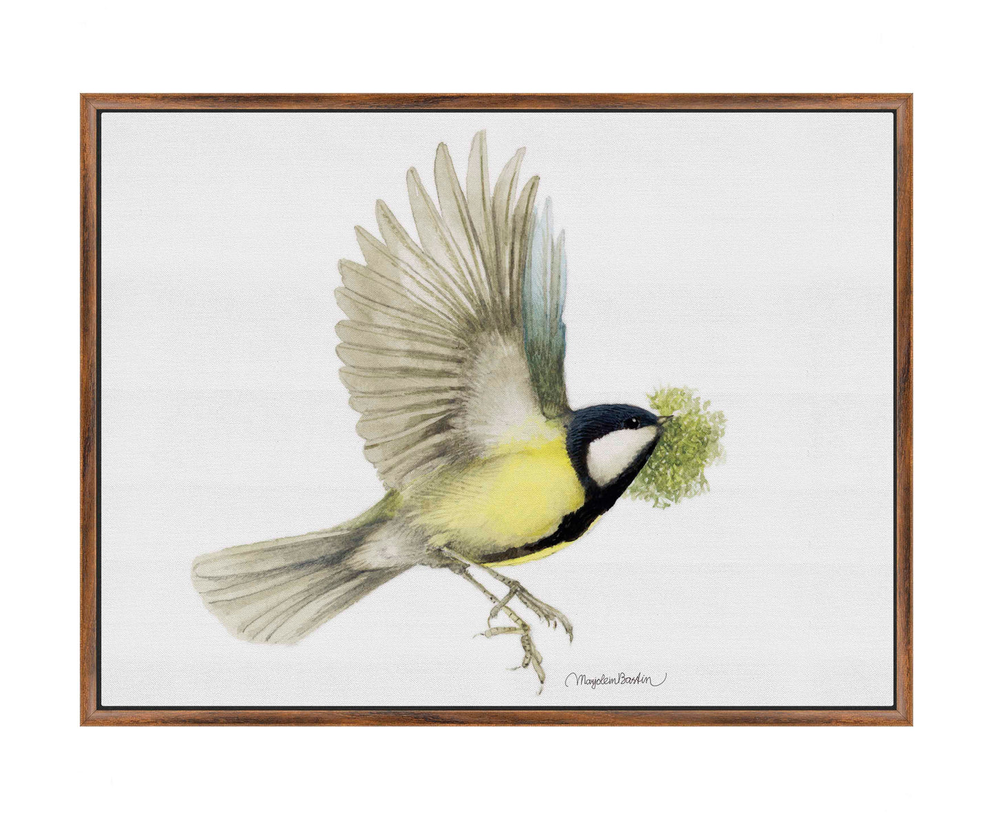 Finishing the Nest - Gallery Wrapped Canvas