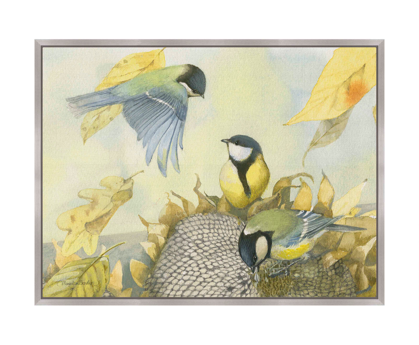 Sunflower Feast - Gallery Wrapped Canvas