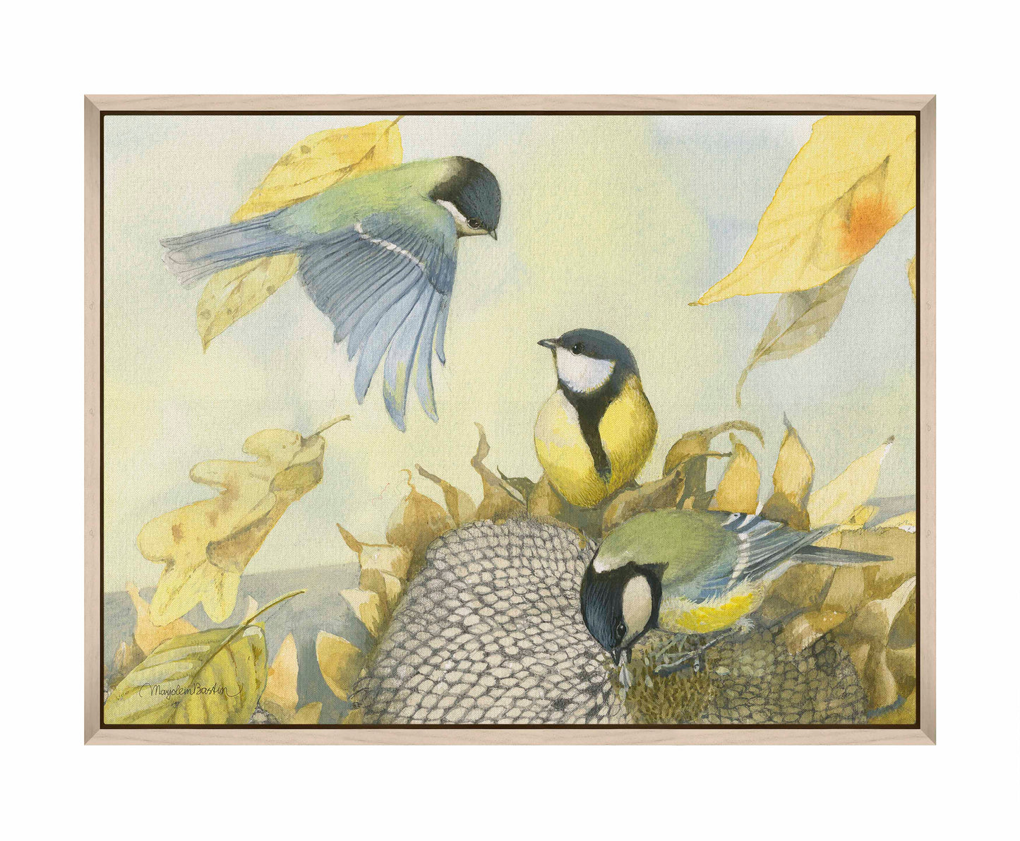 Sunflower Feast - Gallery Wrapped Canvas