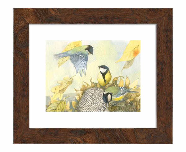 Sunflower Feast - Art Prints