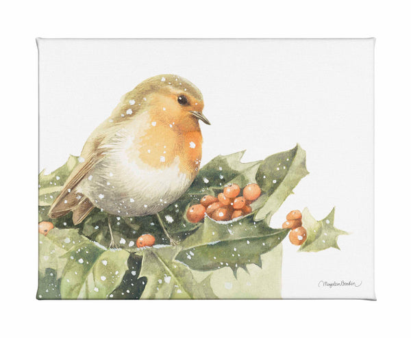 Holly Robin - Gallery Wrapped Canvas