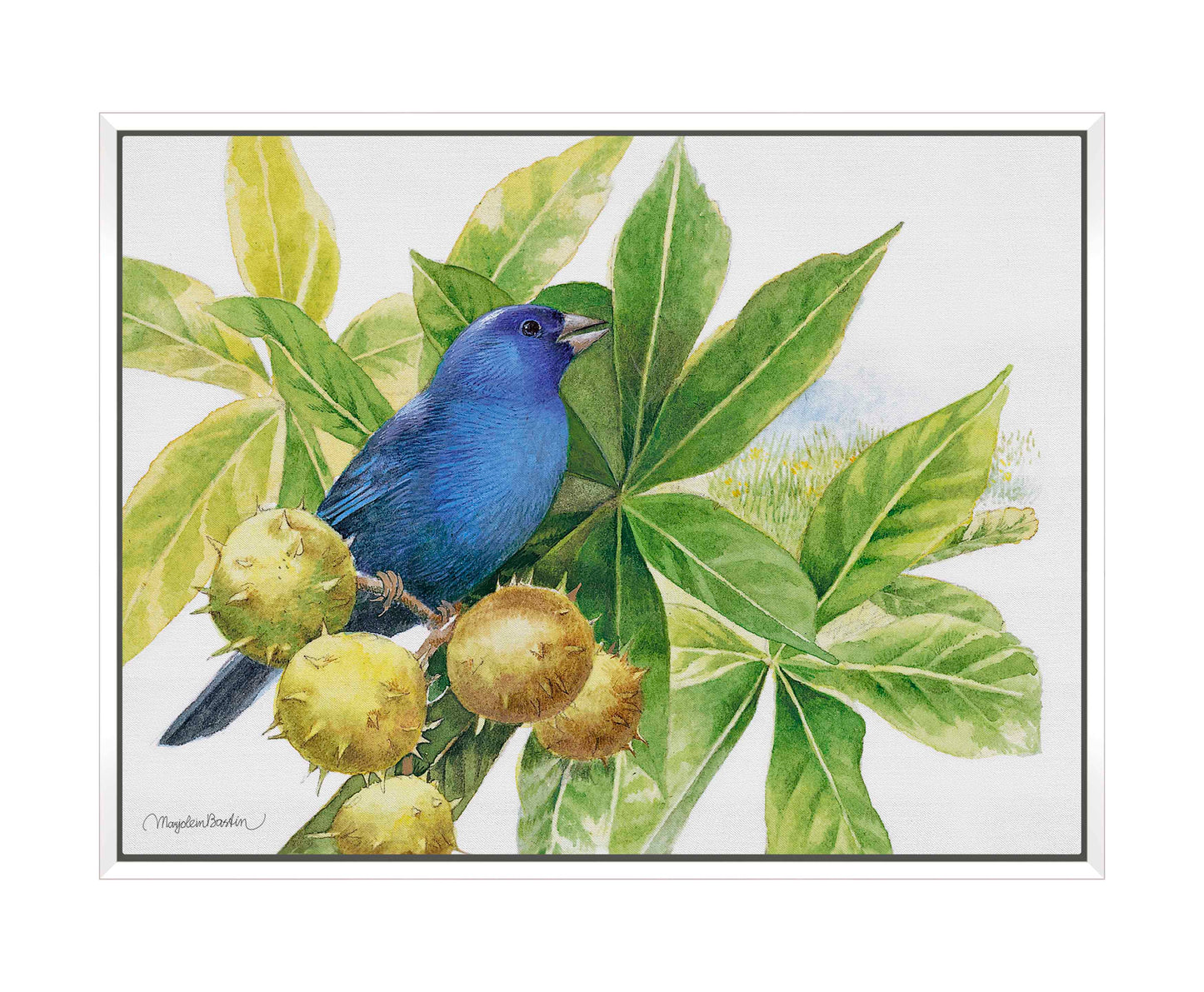 Brilliant Blue - Gallery Wrapped Canvas