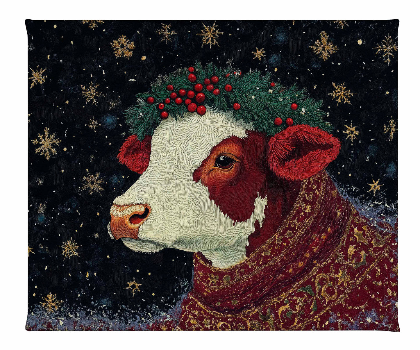 Cowbell Carol - Gallery Wrapped Canvas