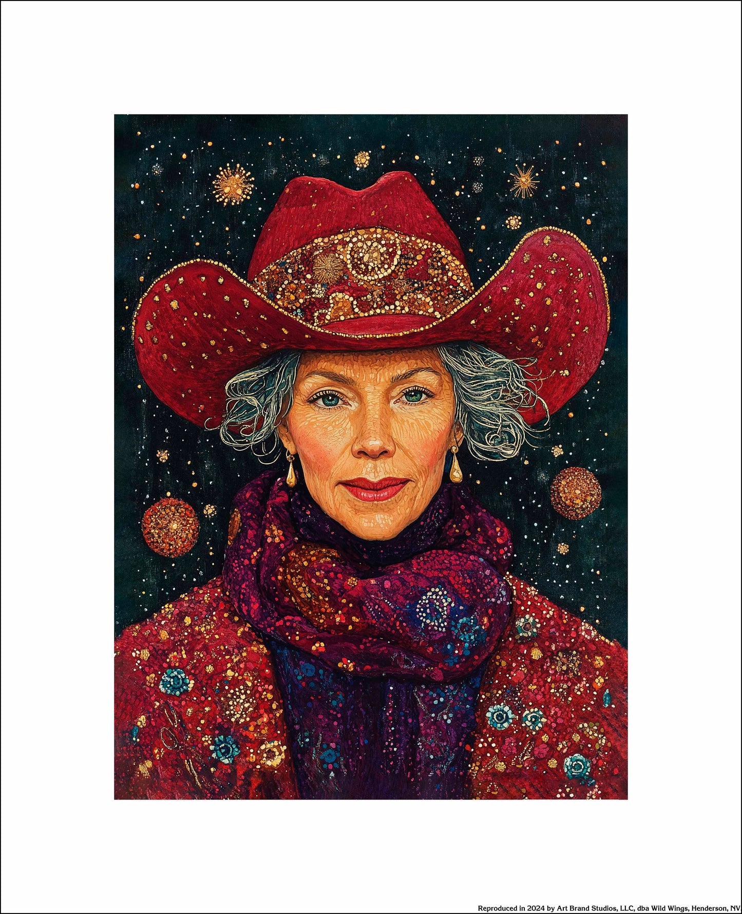 Portrait of Mrs. Claus - Art Prints