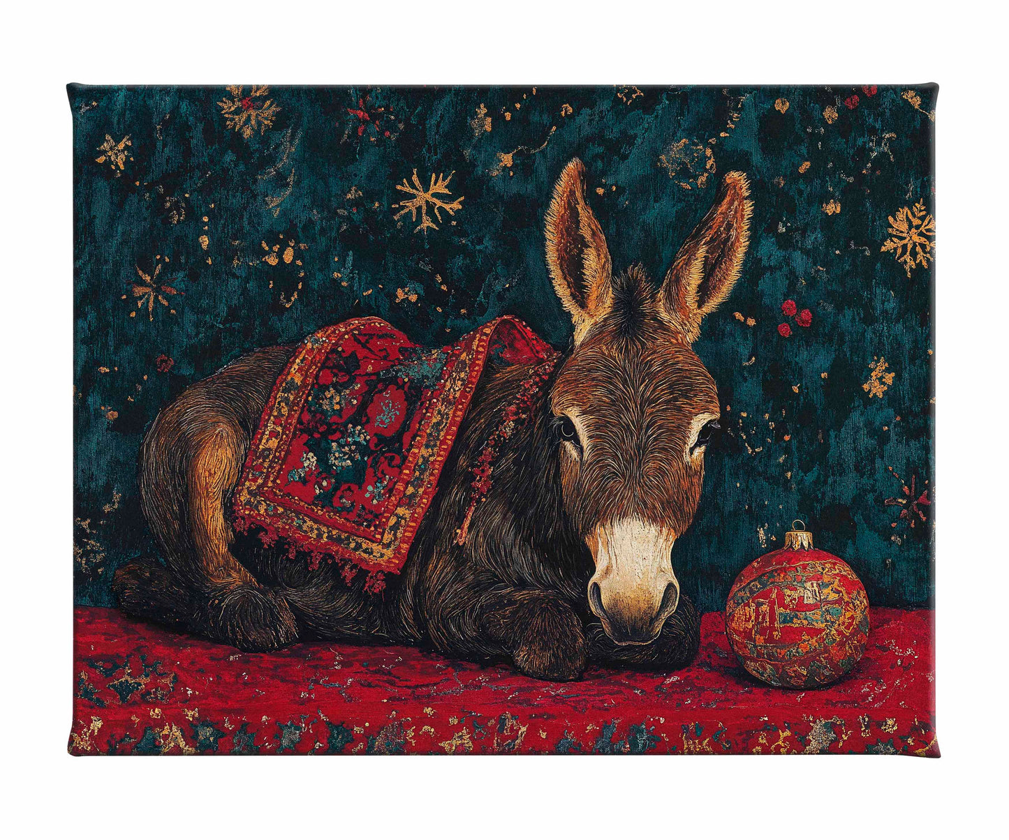 Bethlehem's Humble Hero - Gallery Wrapped Canvas