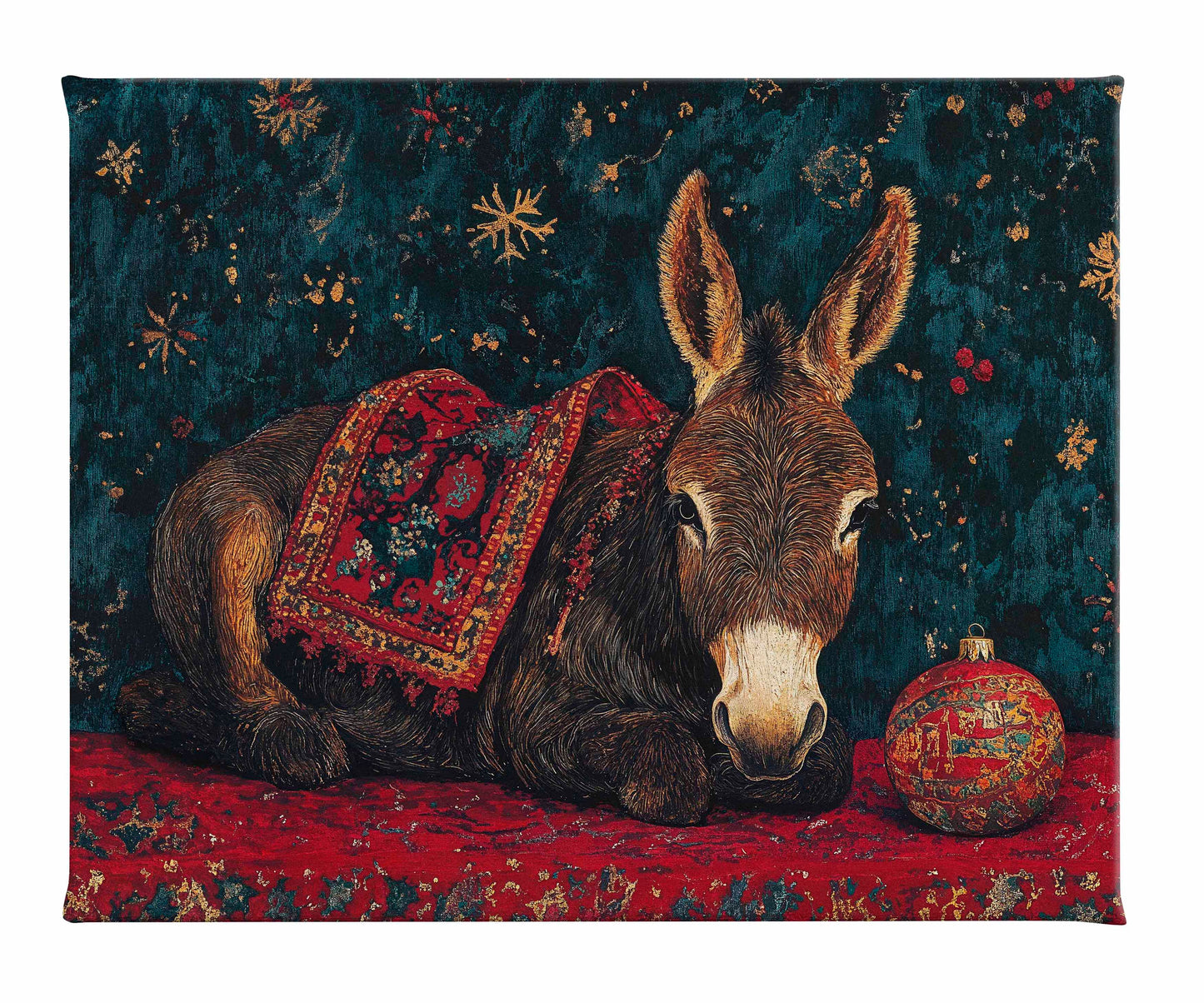 Bethlehem's Humble Hero - Gallery Wrapped Canvas