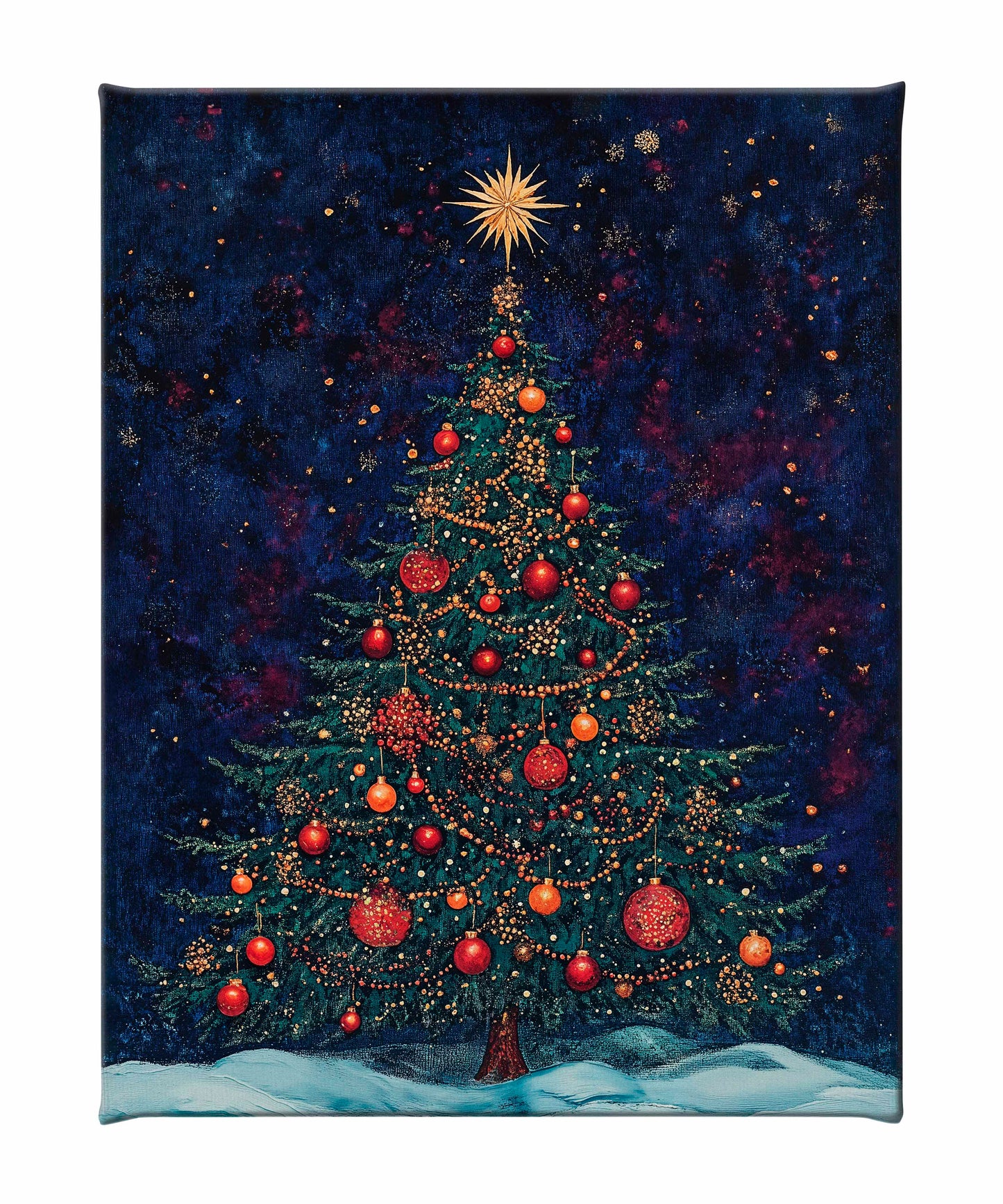 Homestead Christmas Spruce - Gallery Wrapped Canvas
