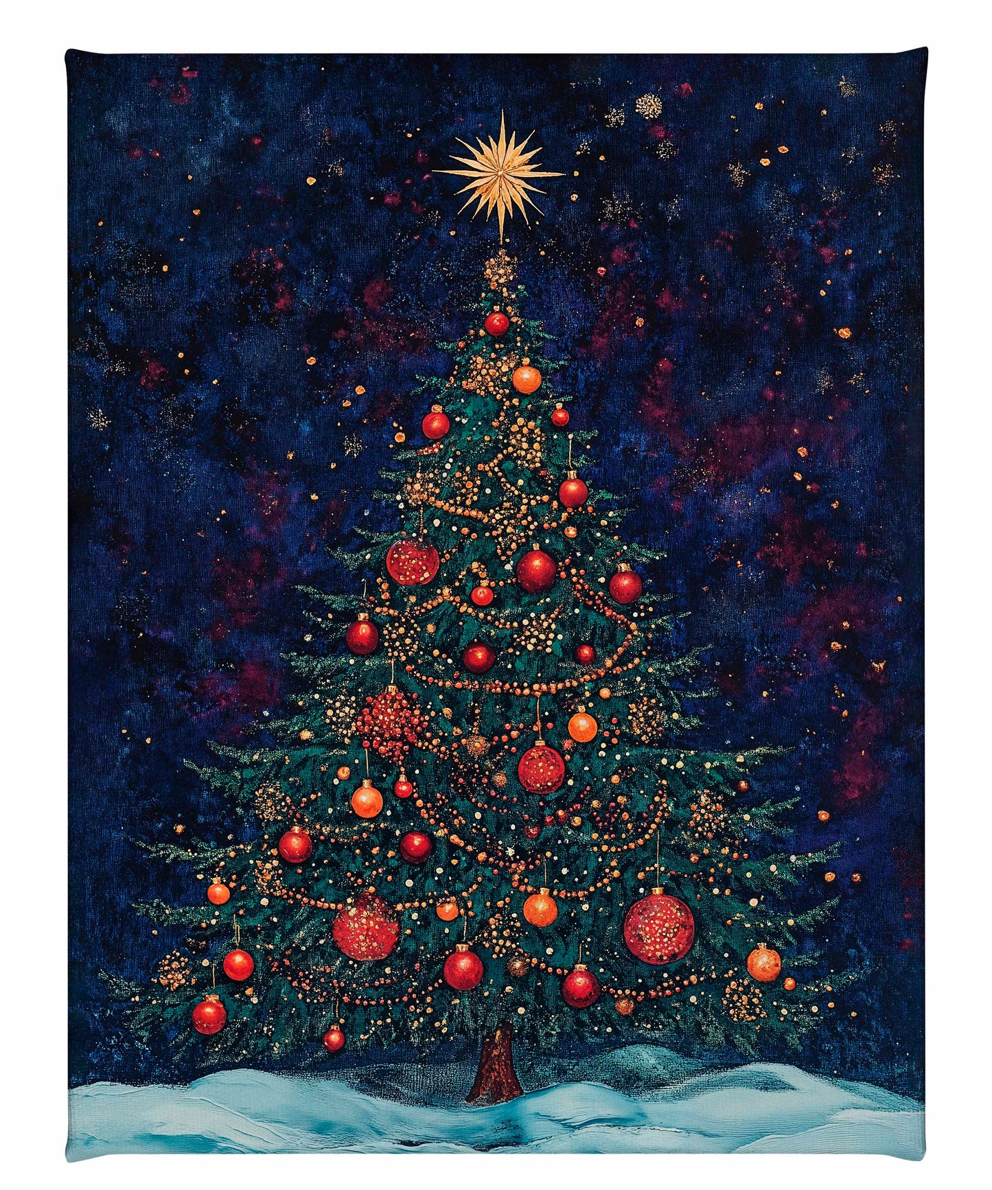 Homestead Christmas Spruce - Gallery Wrapped Canvas