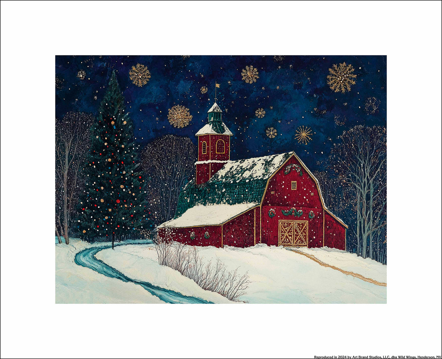 Santa's Western Workshop - Art Prints