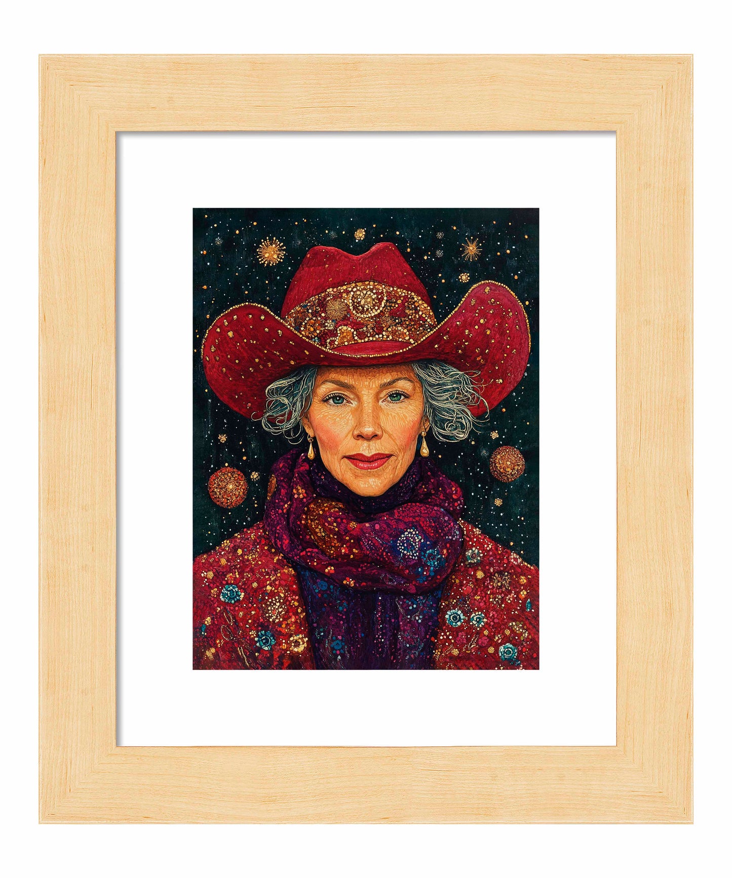 Portrait of Mrs. Claus - Art Prints