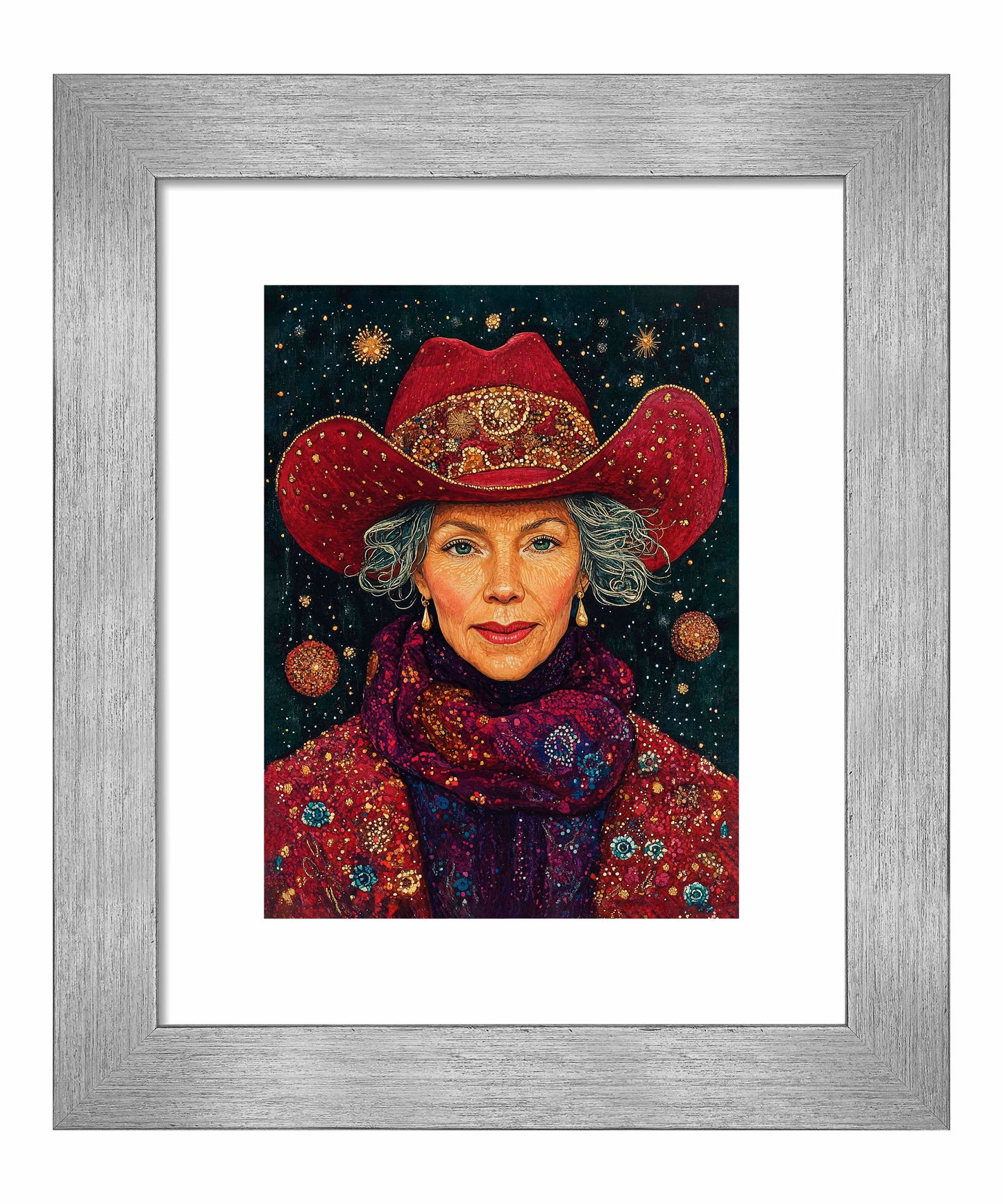 Portrait of Mrs. Claus - Art Prints