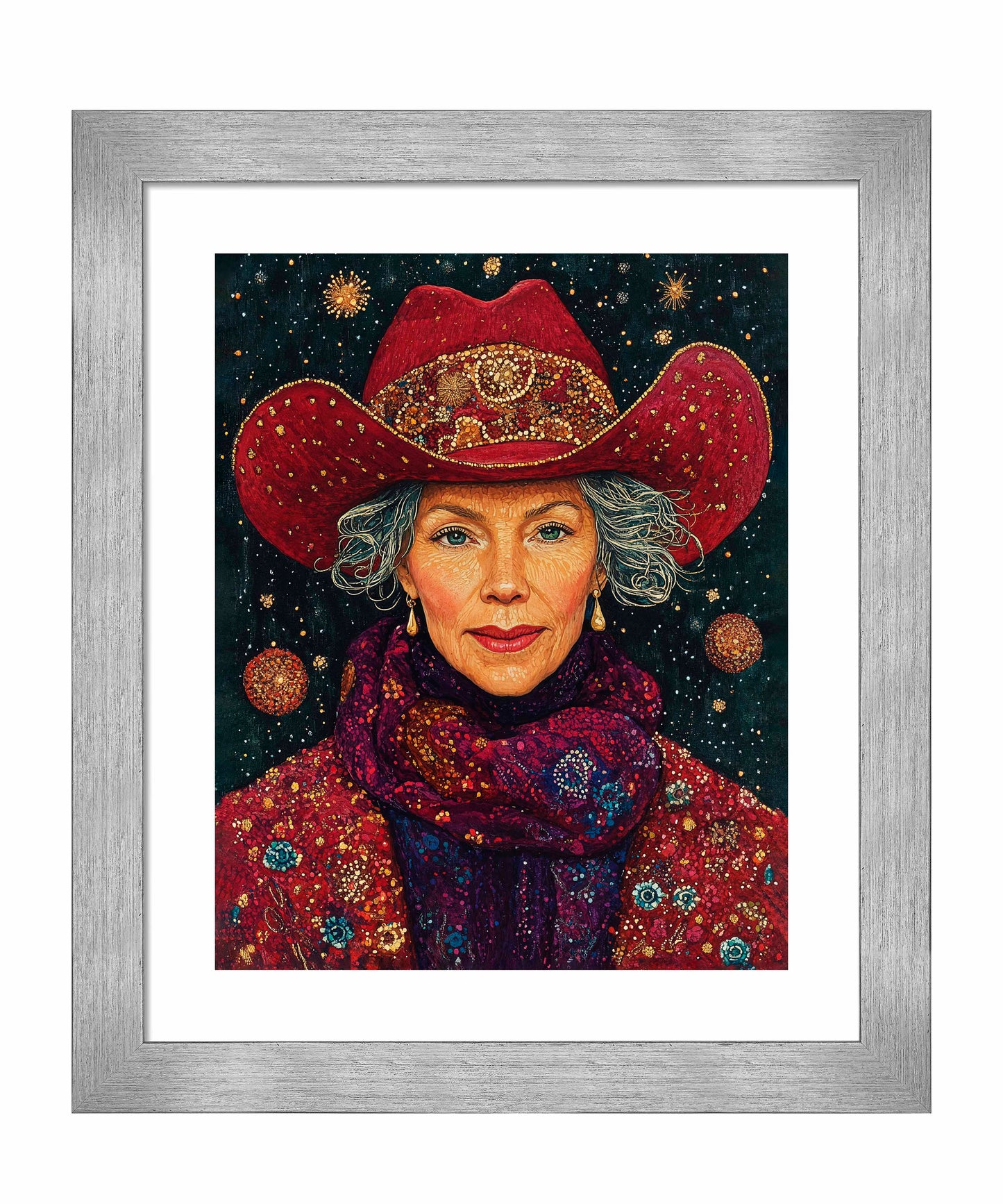 Portrait of Mrs. Claus - Art Prints