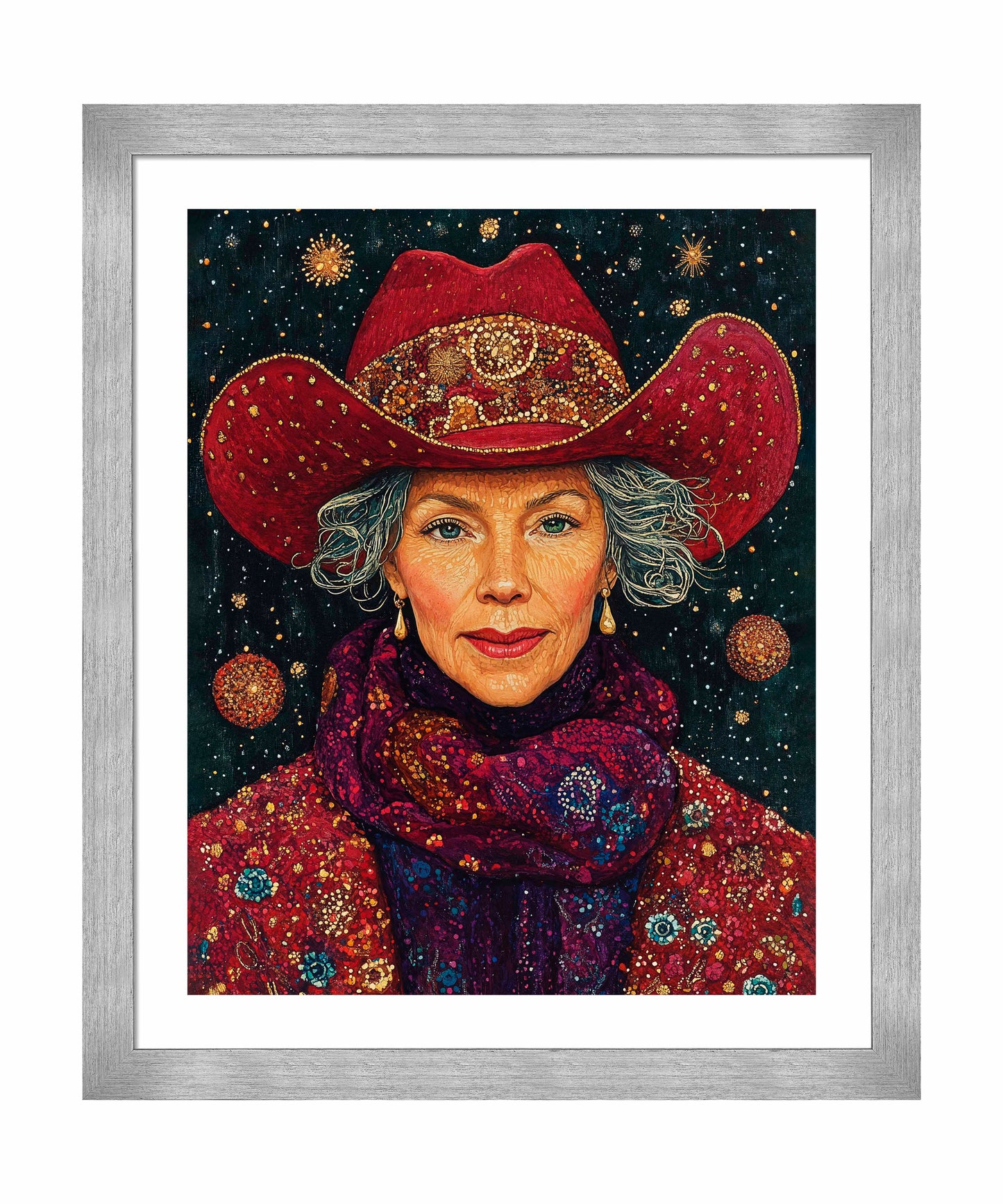 Portrait of Mrs. Claus - Art Prints