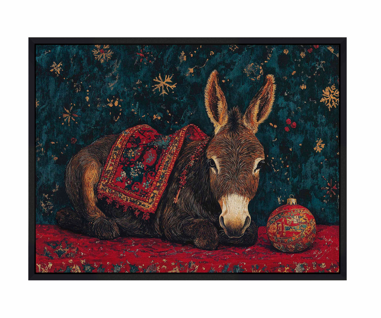 Bethlehem's Humble Hero - Gallery Wrapped Canvas