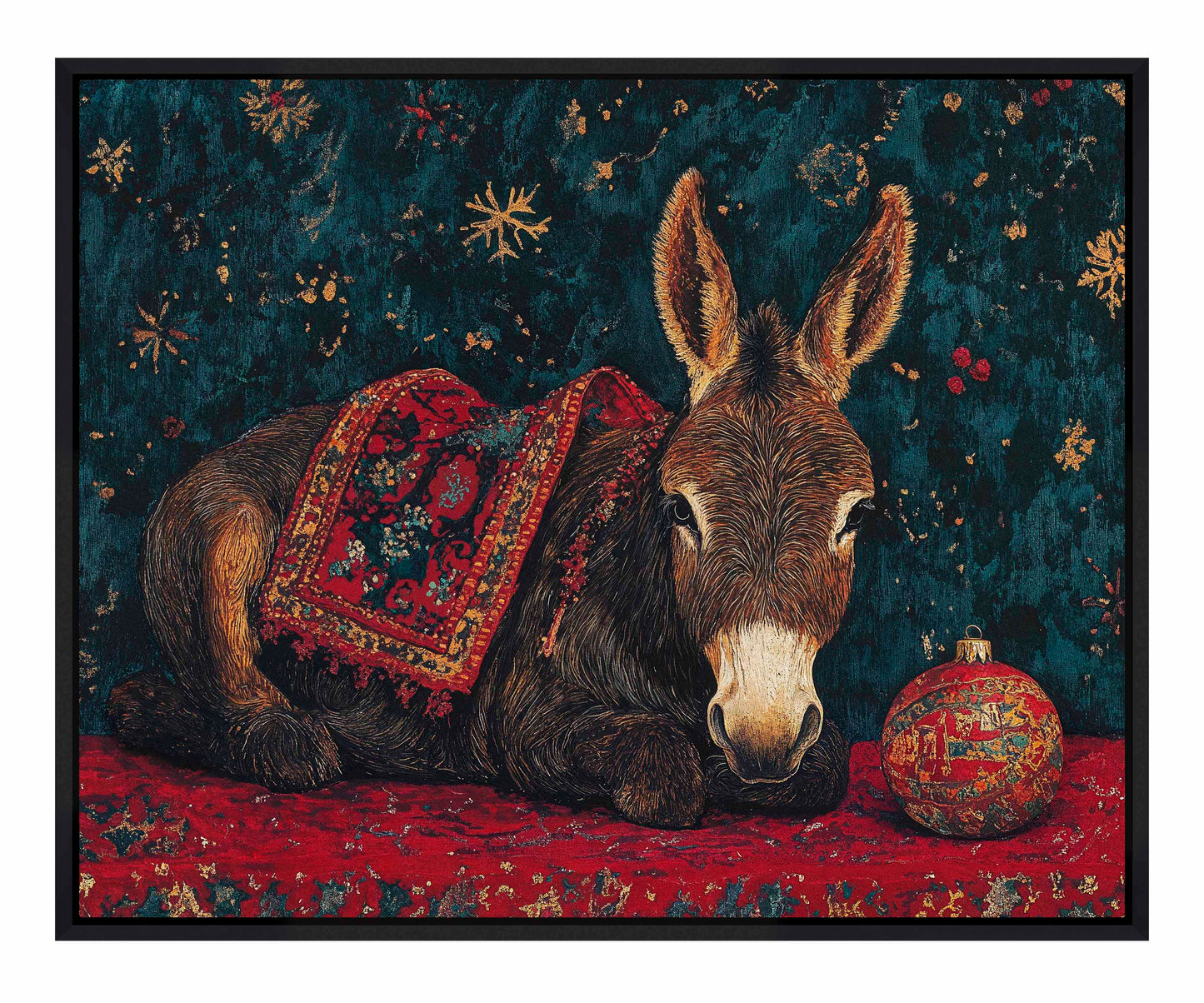 Bethlehem's Humble Hero - Gallery Wrapped Canvas