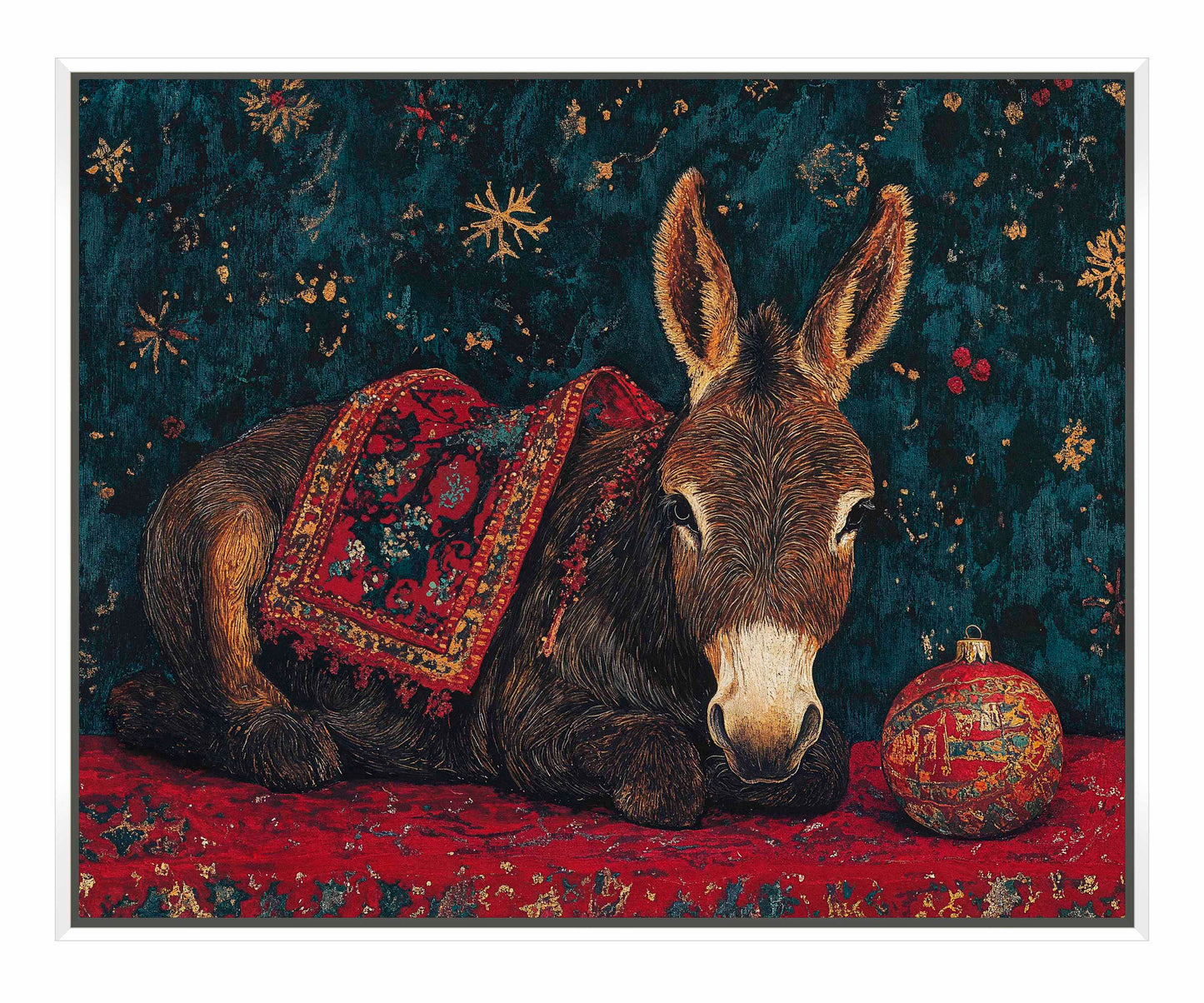 Bethlehem's Humble Hero - Gallery Wrapped Canvas