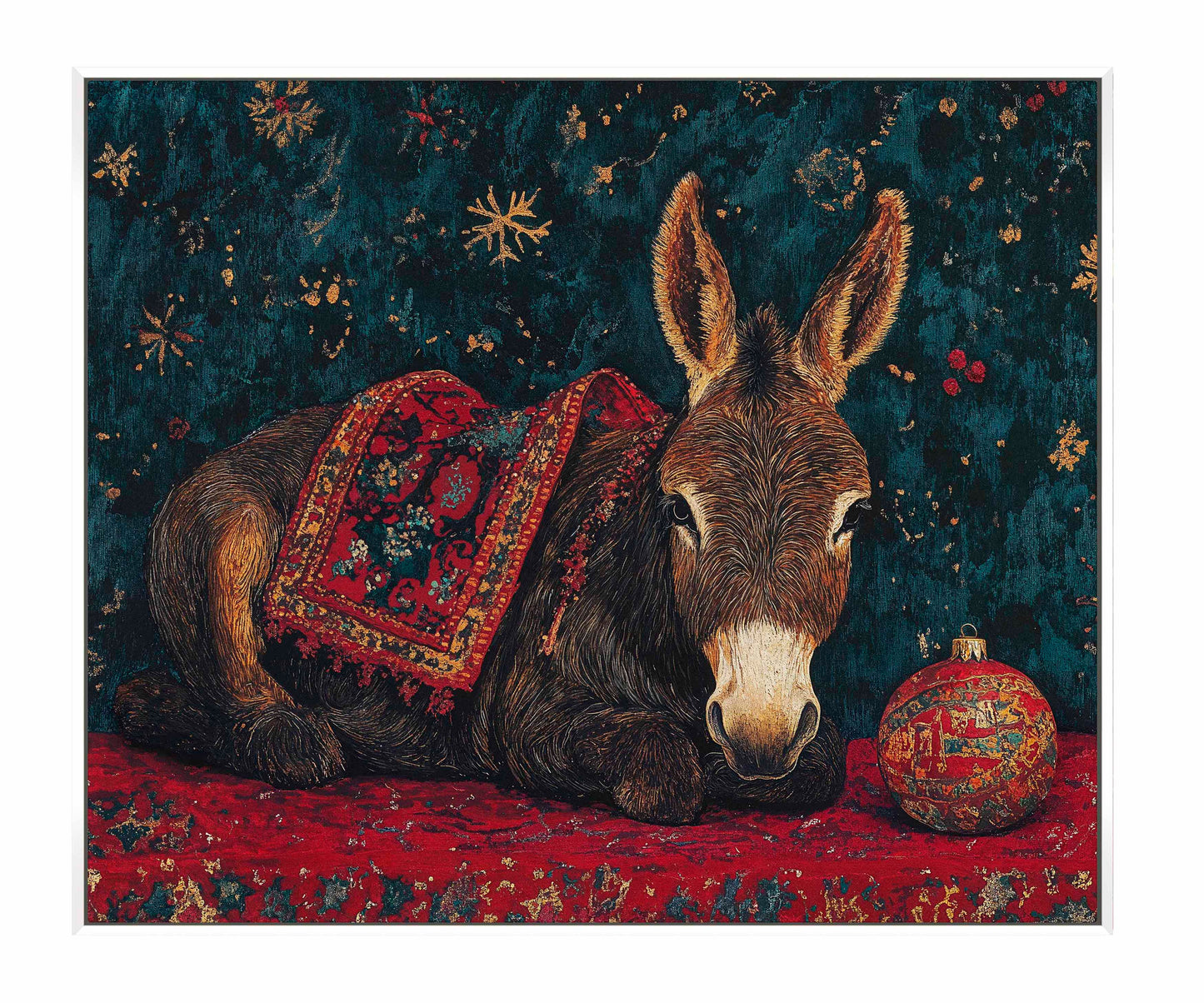 Bethlehem's Humble Hero - Gallery Wrapped Canvas
