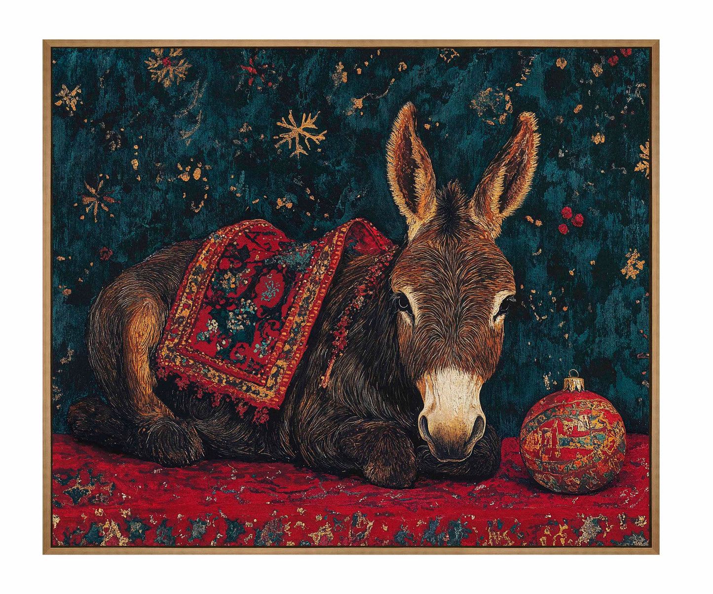 Bethlehem's Humble Hero - Gallery Wrapped Canvas