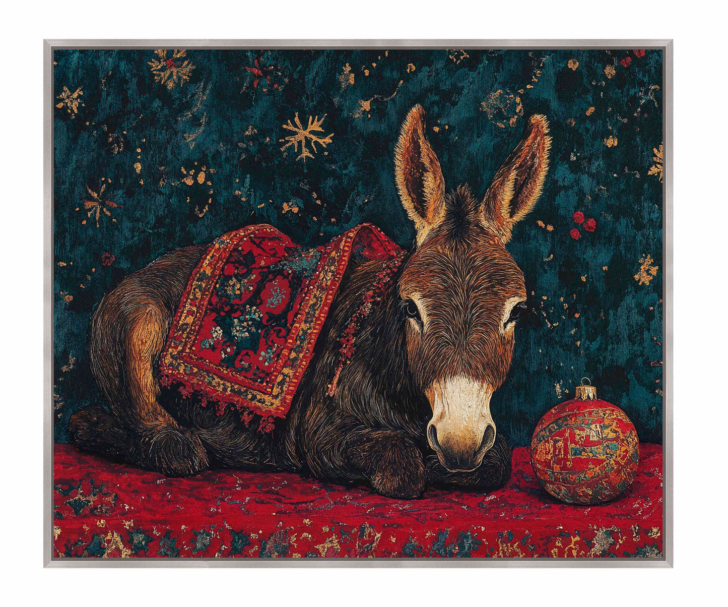 Bethlehem's Humble Hero - Gallery Wrapped Canvas
