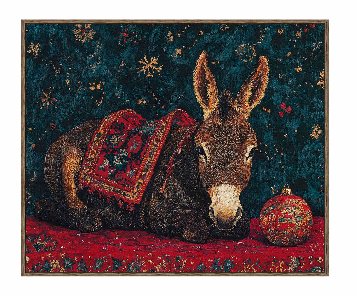 Bethlehem's Humble Hero - Gallery Wrapped Canvas