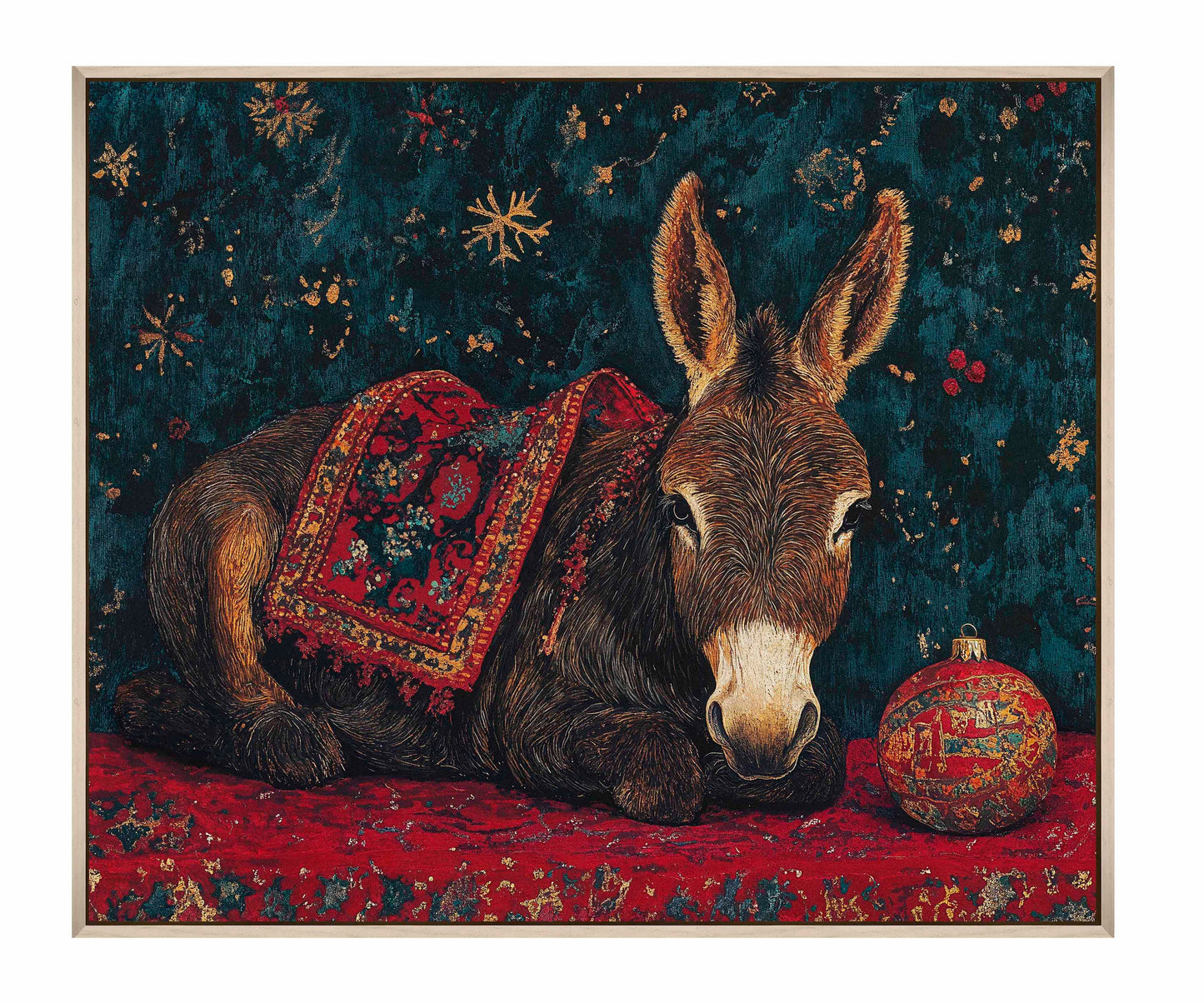 Bethlehem's Humble Hero - Gallery Wrapped Canvas
