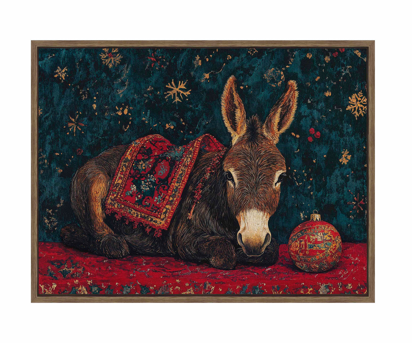 Bethlehem's Humble Hero - Gallery Wrapped Canvas