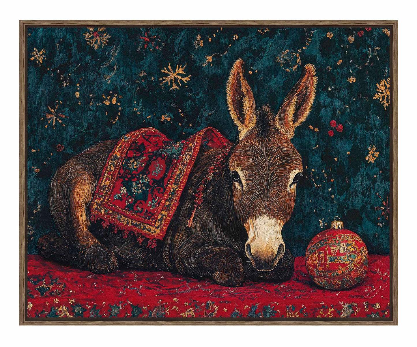 Bethlehem's Humble Hero - Gallery Wrapped Canvas