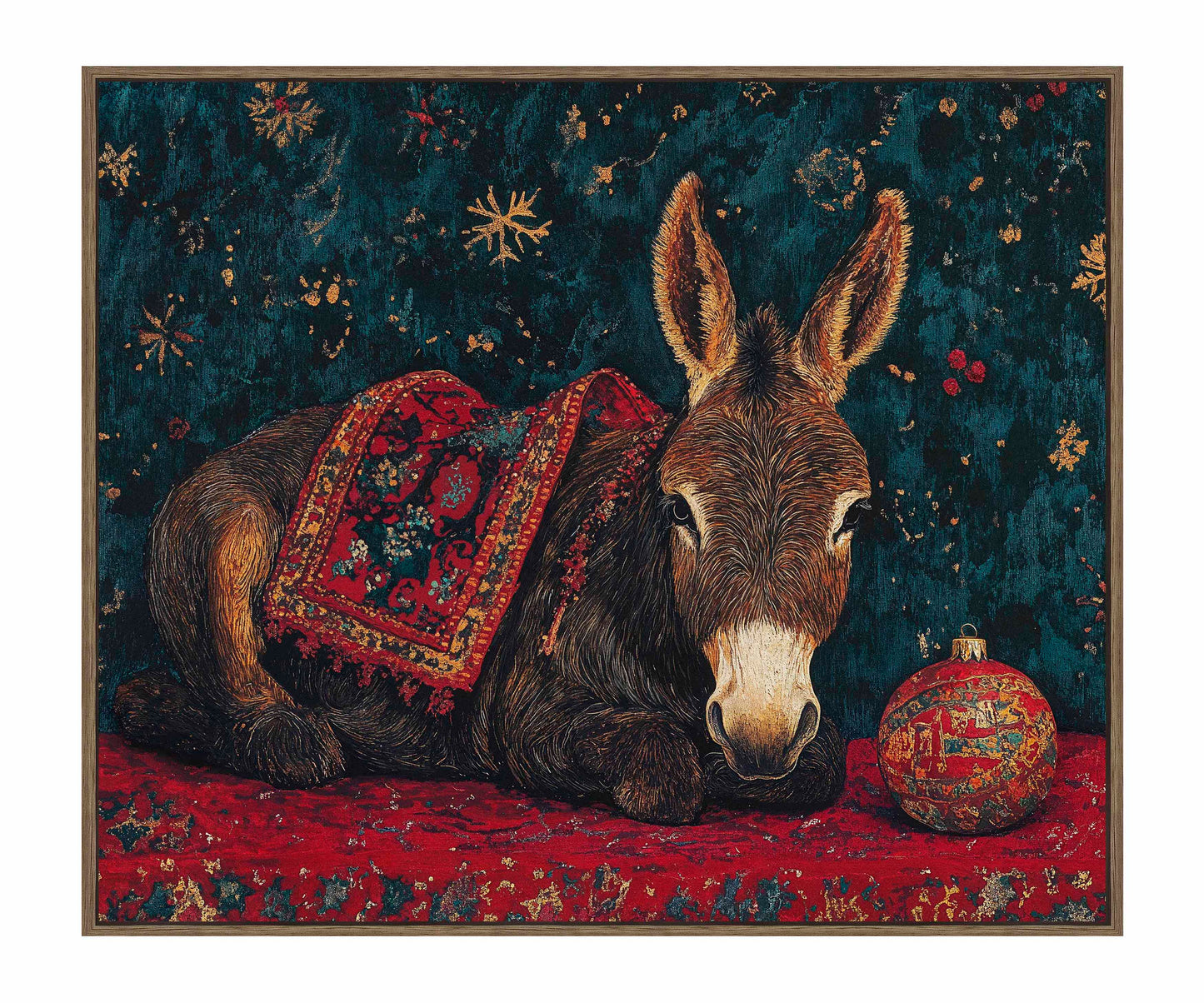 Bethlehem's Humble Hero - Gallery Wrapped Canvas