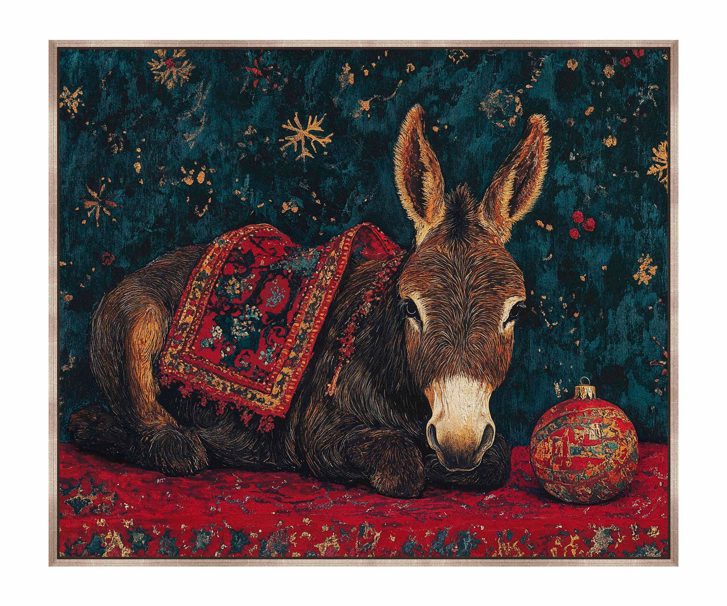 Bethlehem's Humble Hero - Gallery Wrapped Canvas
