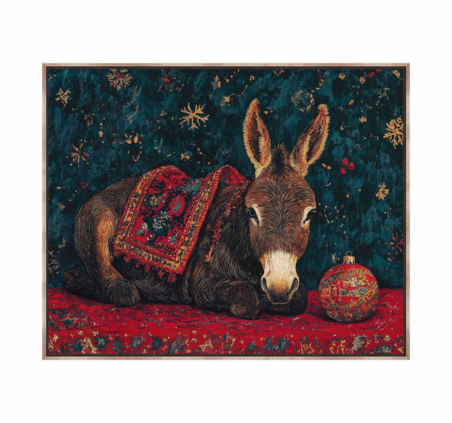 Bethlehem's Humble Hero - Gallery Wrapped Canvas