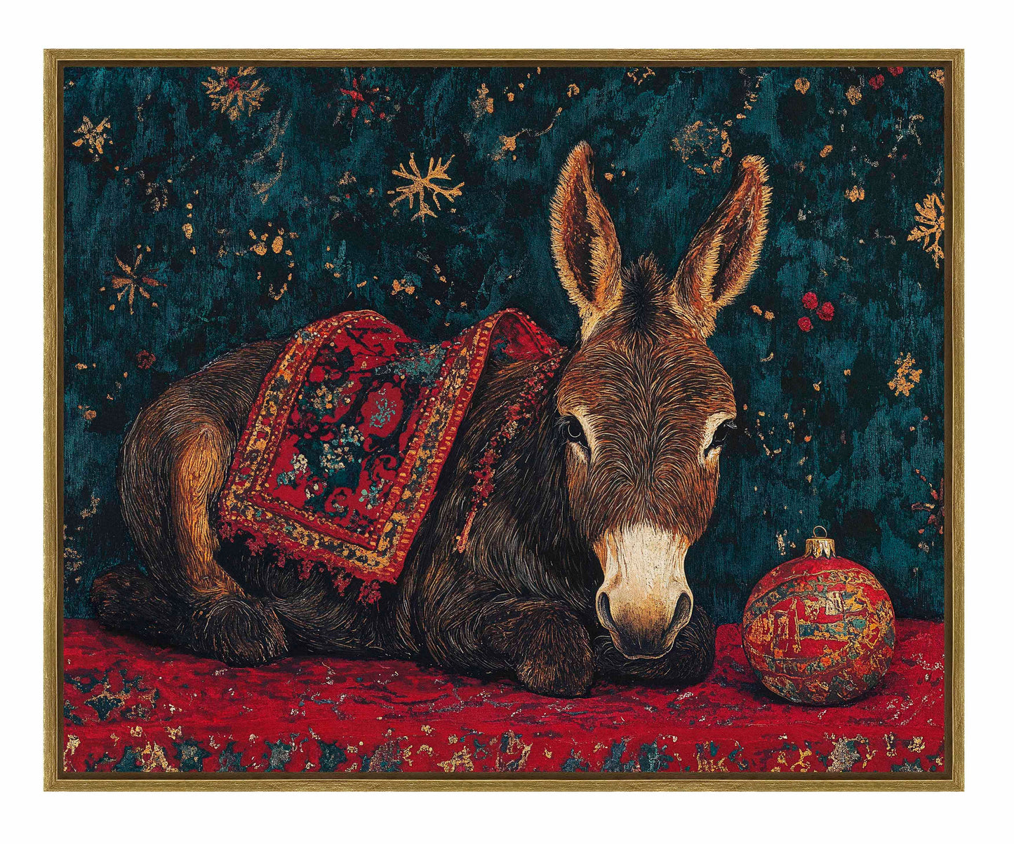 Bethlehem's Humble Hero - Gallery Wrapped Canvas