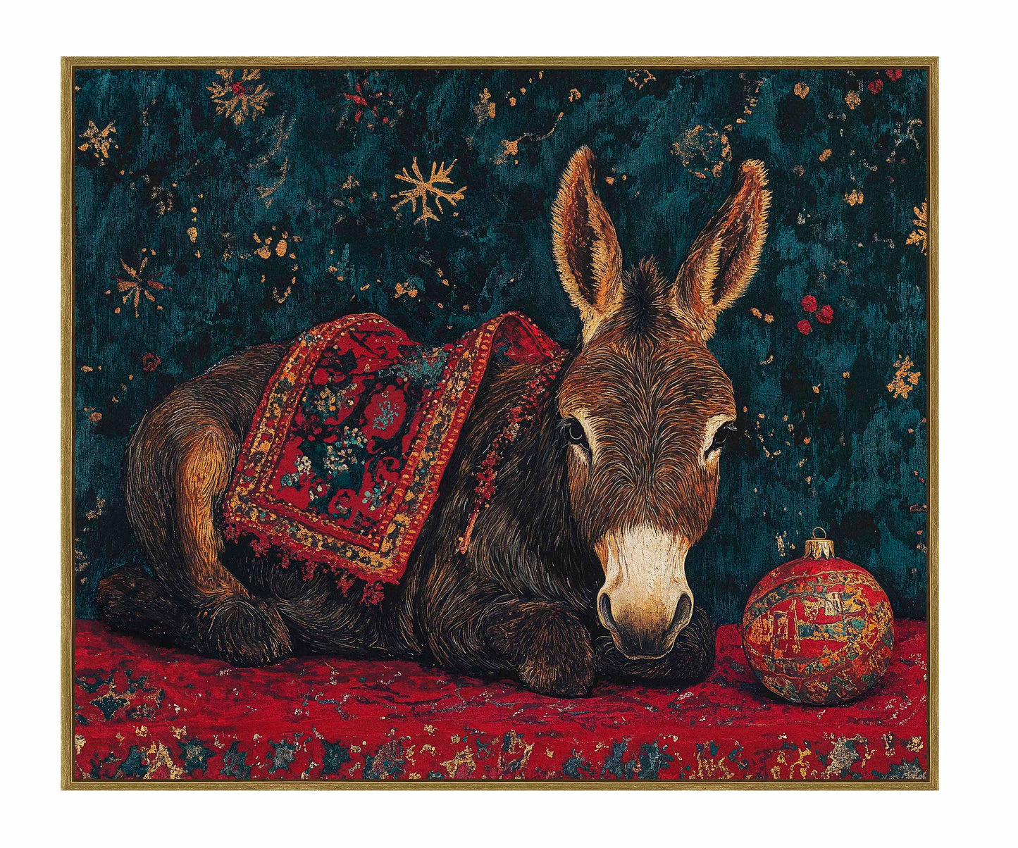 Bethlehem's Humble Hero - Gallery Wrapped Canvas