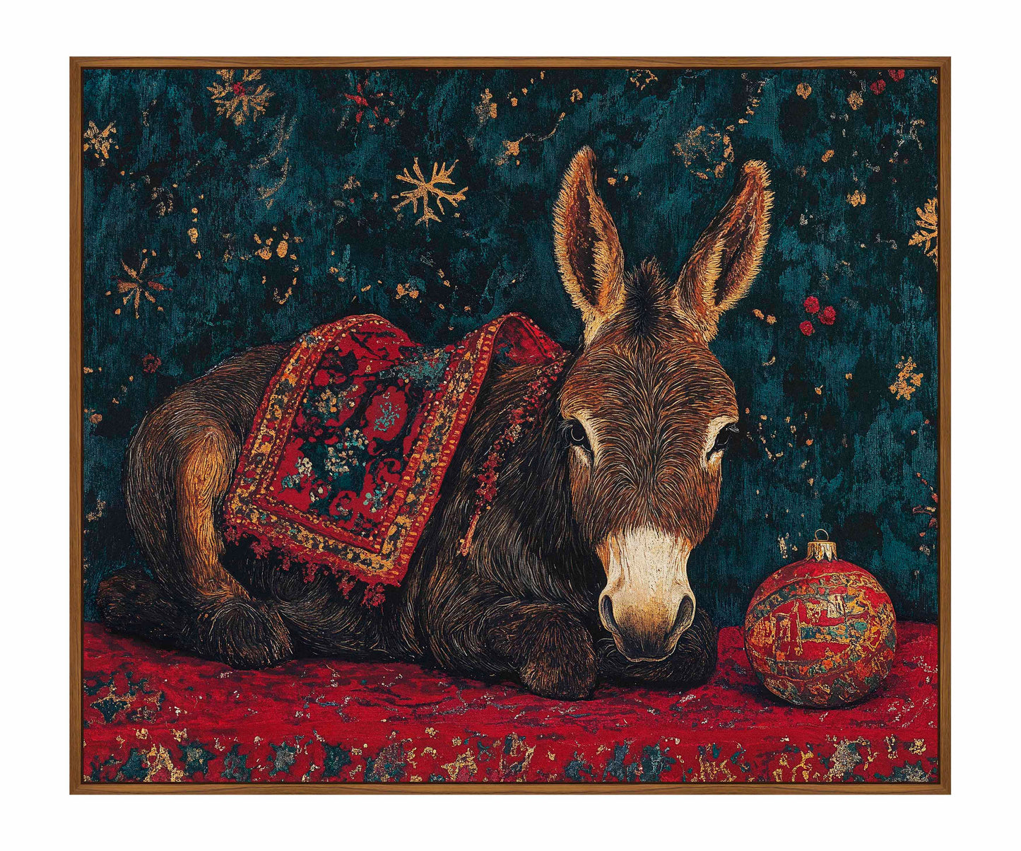 Bethlehem's Humble Hero - Gallery Wrapped Canvas