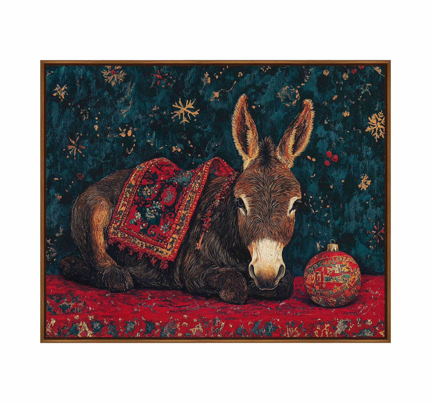 Bethlehem's Humble Hero - Gallery Wrapped Canvas