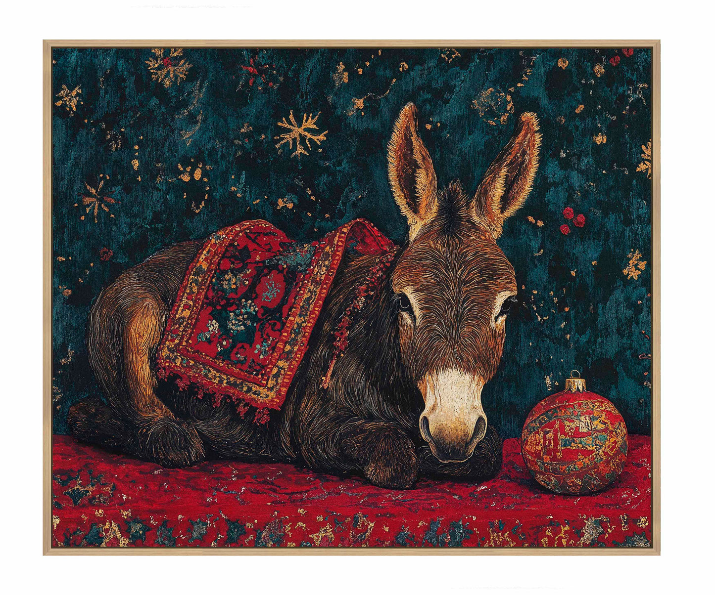 Bethlehem's Humble Hero - Gallery Wrapped Canvas