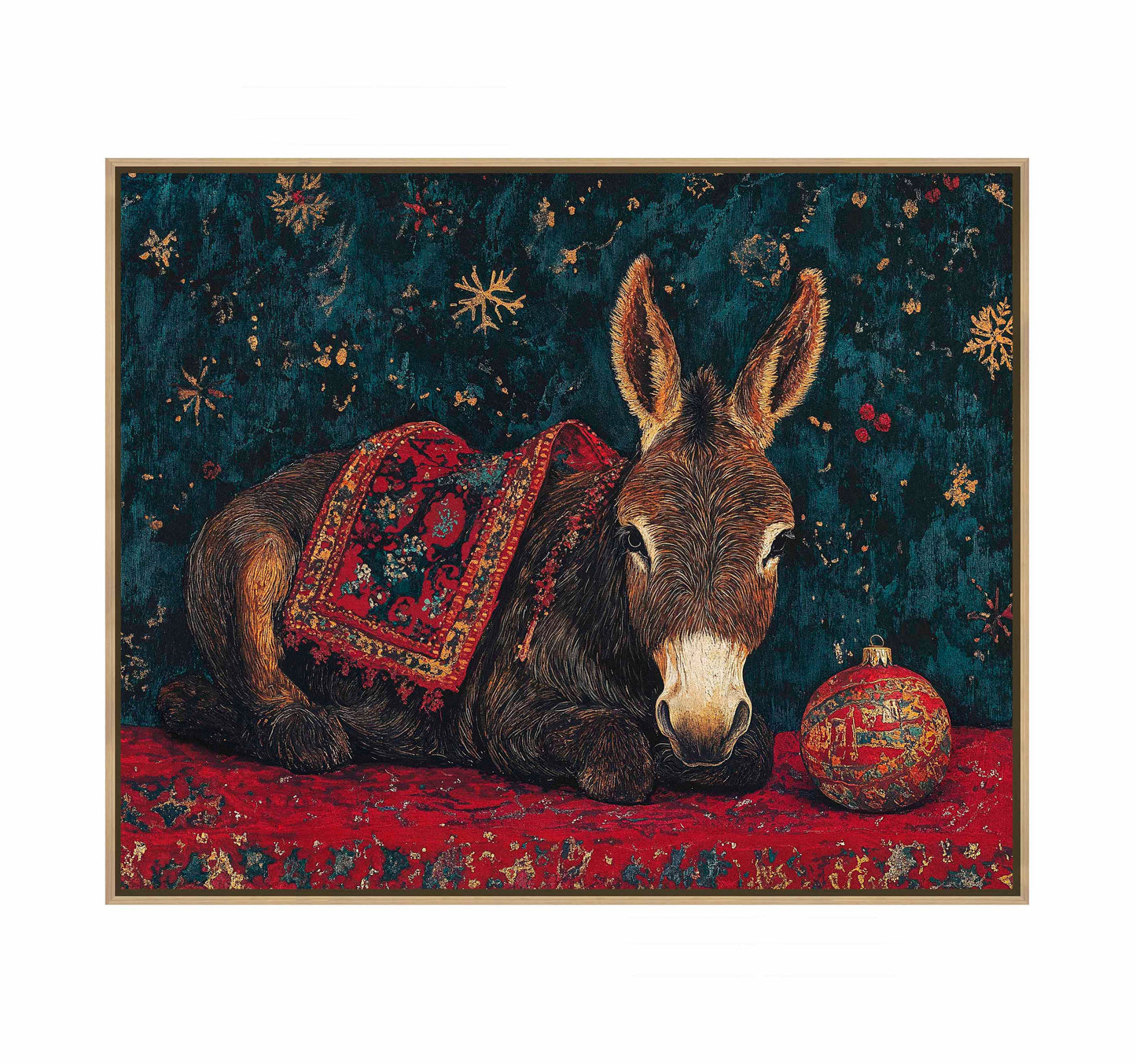 Bethlehem's Humble Hero - Gallery Wrapped Canvas