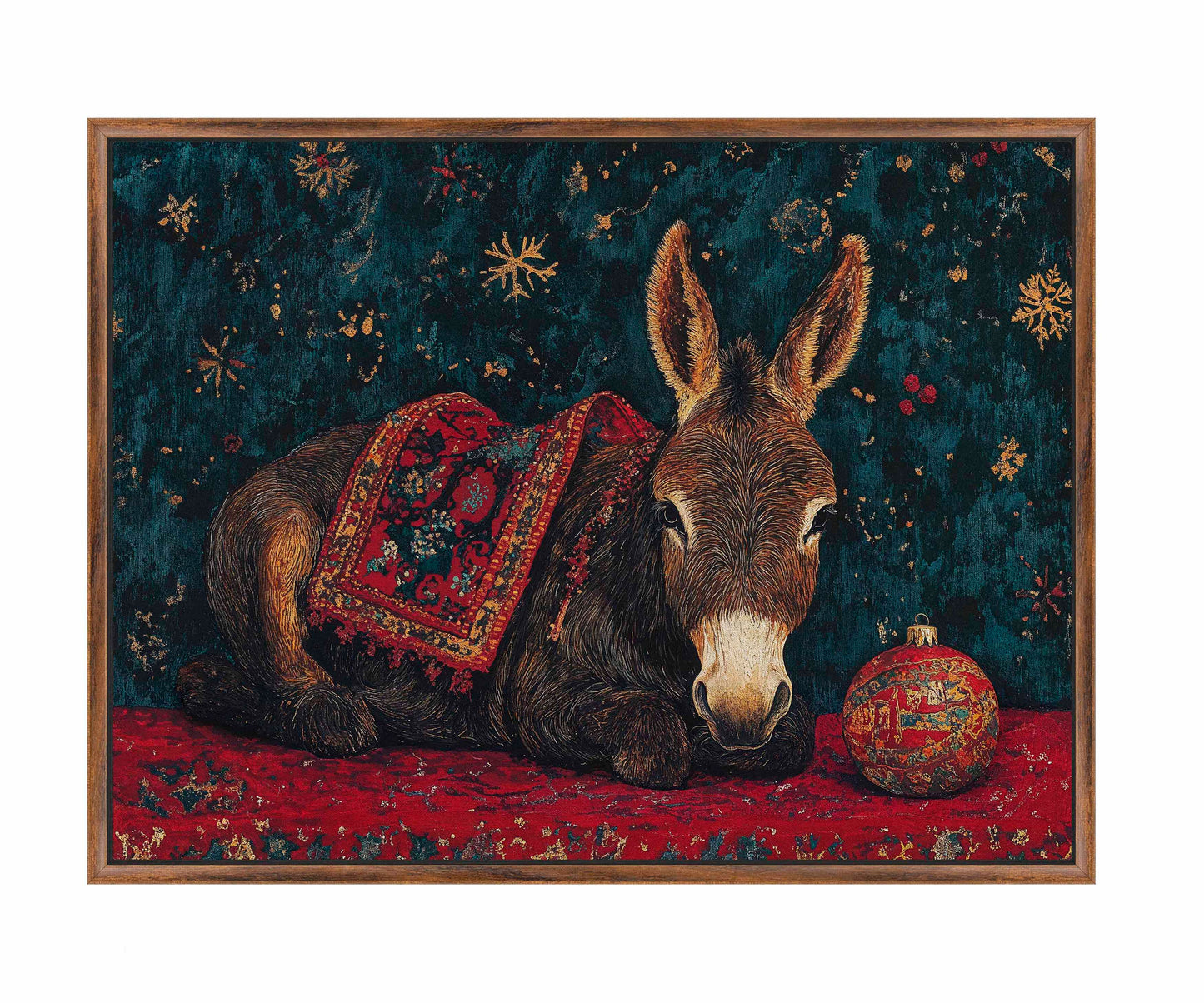 Bethlehem's Humble Hero - Gallery Wrapped Canvas