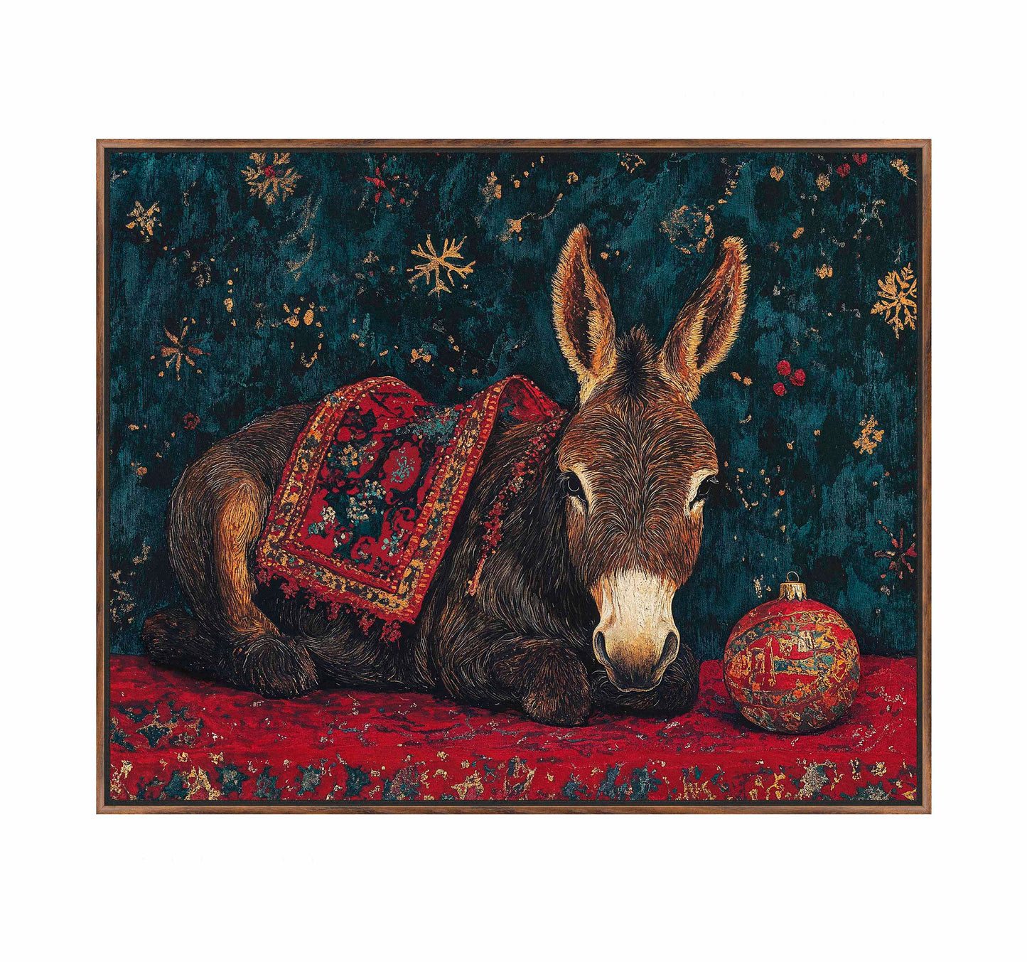Bethlehem's Humble Hero - Gallery Wrapped Canvas