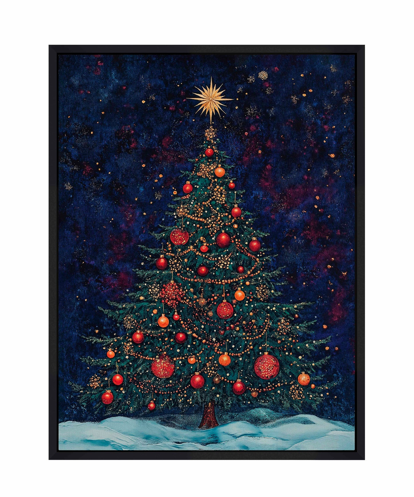 Homestead Christmas Spruce - Gallery Wrapped Canvas