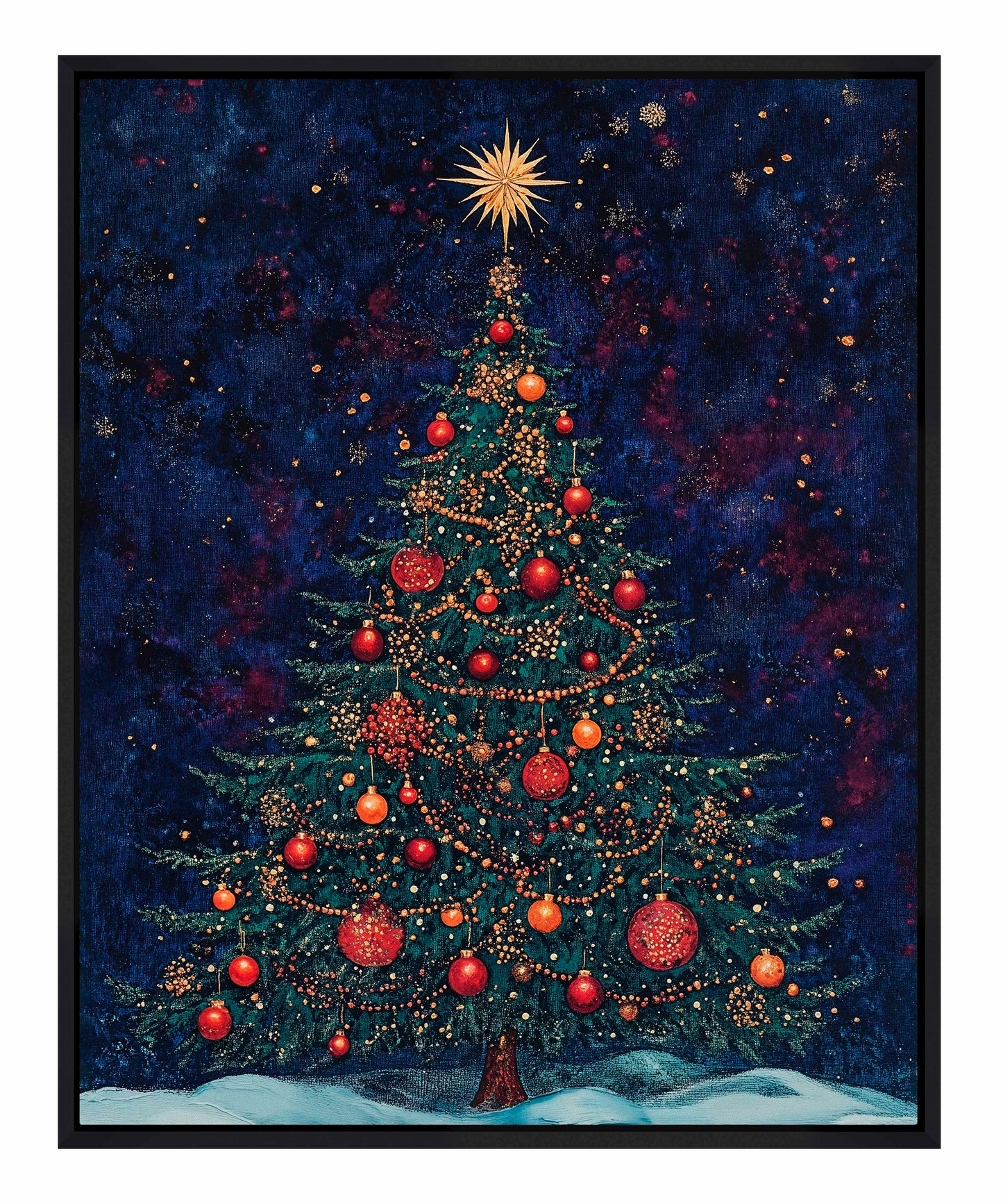 Homestead Christmas Spruce - Gallery Wrapped Canvas